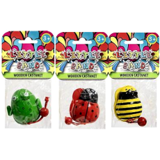 Wooden Casternet, Novelty Designs, 4 x 7cm